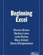 Image for the textbook titled Beginning Excel