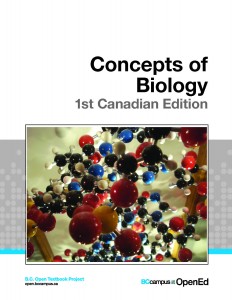 Concepts of Biology 1st Canadian Edition COVER STORE