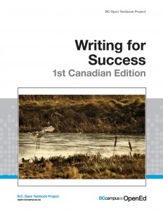 OTB BOOK COVER  Writing for Success 1st Canadian Editions