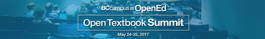 Open Textbook Summit 2017