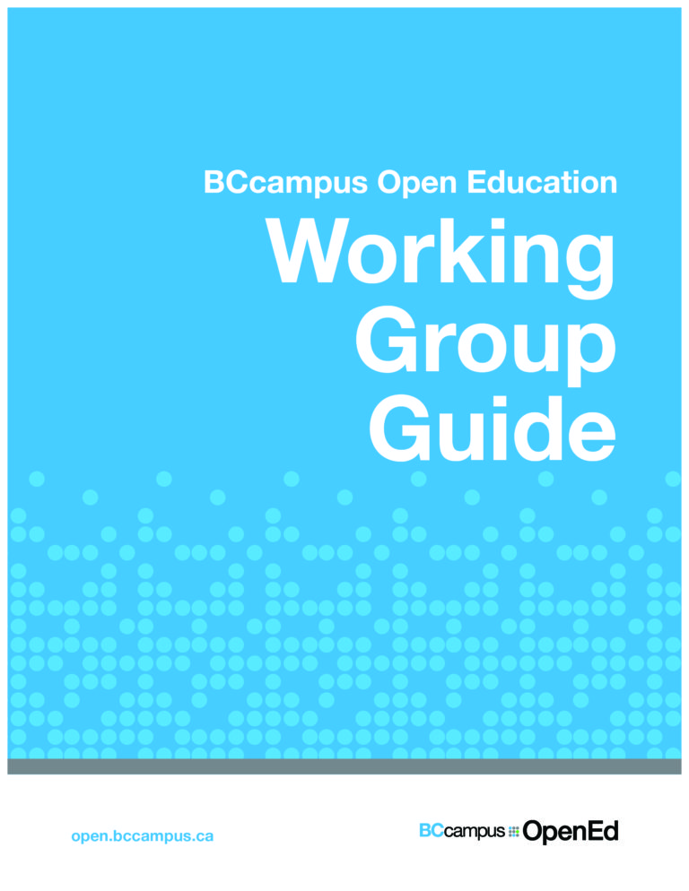 Image for the textbook titled Working Group Guide