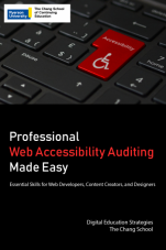 Image for the textbook titled Professional Web Accessibility Auditing Made Easy