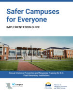 Image for the textbook titled Safer Campuses for Everyone: Implementation Guide