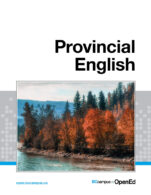 Image for the textbook titled Provincial English