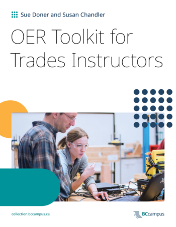 Image for the textbook titled OER Toolkit for Trades Instructors